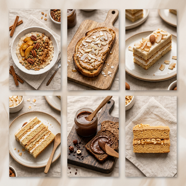 Cake Bar Almond Coconut